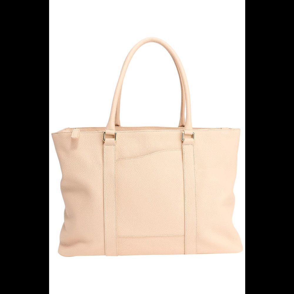 Terrida The Colorful Leather Tote Bag Nude